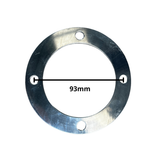 Entretoise en aluminium pour montage entre le moyeu et la jante - 1mm