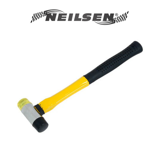 Neilsen - Dubbelzijdige hamer 25 mm – fiberglas steel