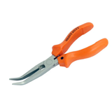 Gebogen punttang 200 mm – heavy duty (Ni-Fe afwerking)