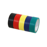 5-piece insulation tape set – 19 mm (PVC) - different colors