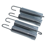 Set of 4 exhaust springs for Dax, PBR, and other mini 4-stroke mopeds. Length 80mm