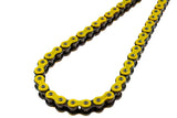 Chaîne jaune 420 large 130L adaptée pour Dax - Monkey - PBR - Gorilla...