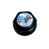 Steering Stem Nut – Black – Compatible with Honda and Dax Replicas