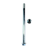 Vorderradachse Länge 210 mm x Durchmesser 12 mm – Farbe Silber