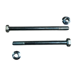 Bolts with lock nuts for mounting the engine block in Monkey frame Z50