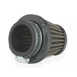 Conical Carbon-Look Air Filter - 46mm or 50mm connection