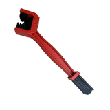 Chain brush for engines, mopeds, and pit bikes – double cleaning brush