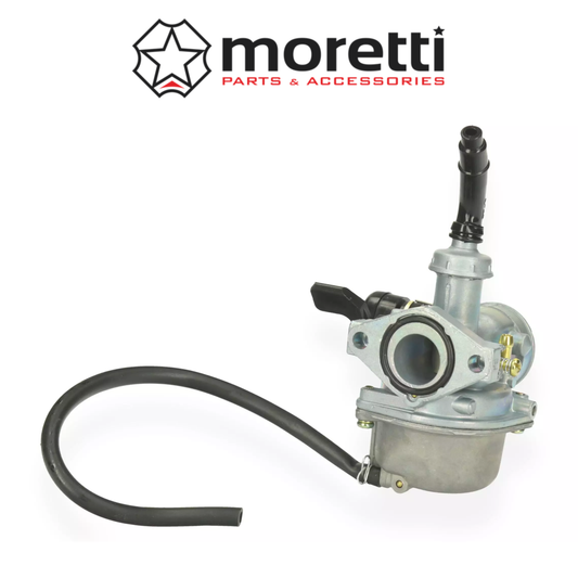 Moretti - carburateur avec starter manuel pour moteurs 50 cm³ - Dax, Monkey...