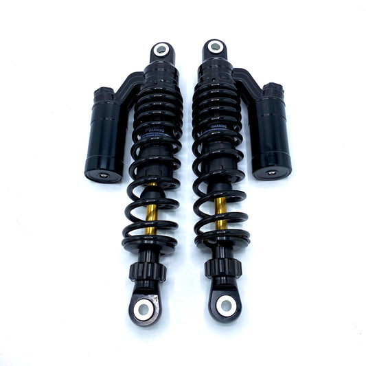 Amortisseurs / ressorts arrière 330mm noir - réglable