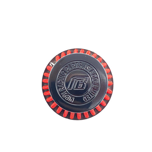 Filtre à air à haut débit Nibbi K&N 42 ou 48 mm rouge avec noir