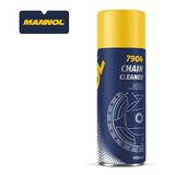 Mannol Chain Cleaner Spray 400 ml - removes dirt, grease, and old lubricant residue