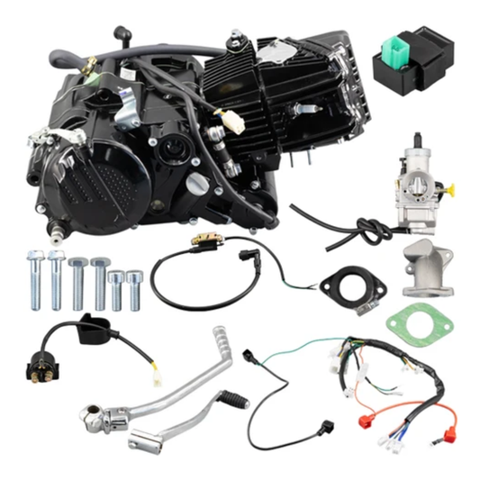 ZongShen 190cc zwart 2V 5bak + toebehoren met elektrische starter