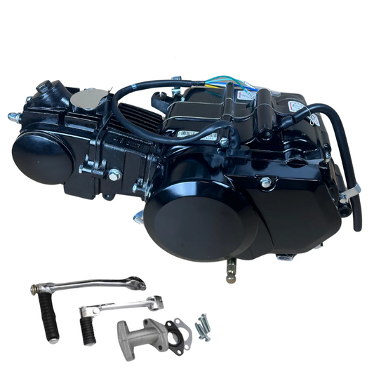 50cc Engine block black - Manual - 4 Gears kick start. Dax,. (49cc)