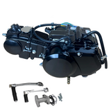 50cc Motorblock schwarz - Manuell - 4 Gänge Kickstart. Dax,. (49cc)