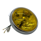 Phare multiréflecteur diamant jaune et chrome pour Dax