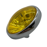 Phare multiréflecteur diamant jaune et chrome pour Dax