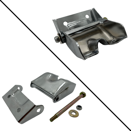 Sattelscharnier / Sattelhalter für Dax Chrom