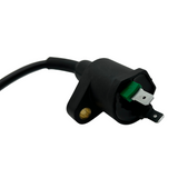 Full coil black 12V spark plug cable (coil)