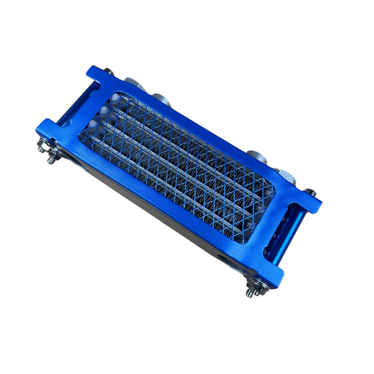 Ensemble de refroidisseur d'huile complet 4 couches bleu pour Dax, Monkey, PBR
