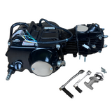 50cc Motorblock schwarz - Manuell - 4 Gänge Kickstart. Dax,. (49cc)