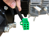 72cc 4-stroke shift engine block silver – 4 gears - Dax, Monkey, PBR..