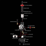 Carburateur Nibbi Racing PE17 Flange version Racing. Dax - Monkey...