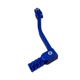 Pédale de changement CNC avec motif triangulaire bleu pour 50cc - 125cc