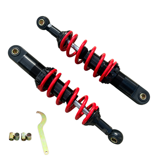 Amortisseurs arrière / ensemble d'amortisseurs 285mm OKD avec 6 ressorts rouges