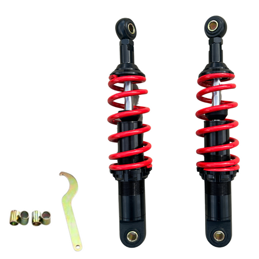 Amortisseurs arrière / ensemble d'amortisseurs 285mm OKD avec 6 ressorts rouges