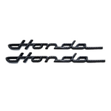 Autocollants emblème Honda S800 Carbone (repro) Ensemble de 2 pièces