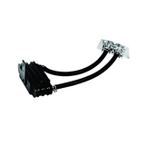 Complete oil cooler kit suitable for Dax and Monkey black