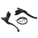 Ensemble d'extracteurs de freins et d'embrayage L/R noir pour guidons de 22 mm