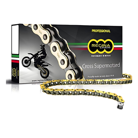 Chaîne Regina RX3 Cross Supermotard 420 - 130L or