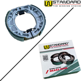 Ensemble de mâchoires de frein pour Honda Dax, Monkey, Chaly, SS50 et diverses répliques. - W standard