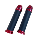 Red grips for 22.2mm handlebars Dax, Monkey, PBR, Pitbike..