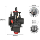 Vergaser Nibbi PWK 24 Racing – 24YJ (4-Takt) mit einstellbarem Power Jet