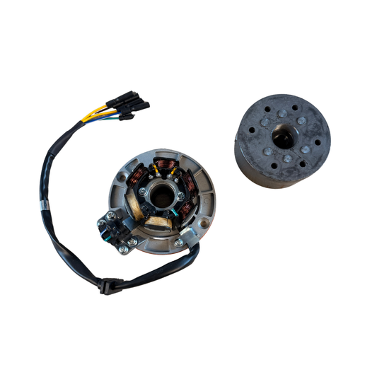 Verzwaard vliegwiel voor meer koppel onderin - voor 12 volt motorblokken