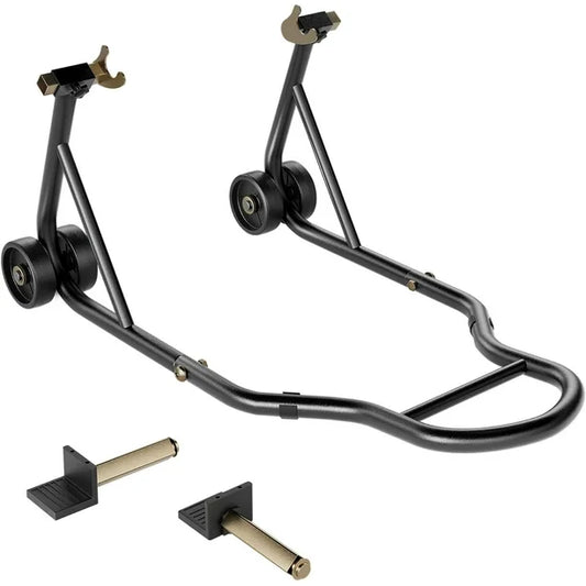 Paddock stand universeel zwart - geschikt voor alle type brommers en motoren