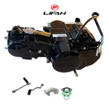 Lifan 70cc Motorblock schwarz - Manuell - 4 Gänge Kickstart. Dax,. (72cc)