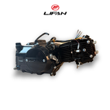 Lifan 90cc Komplettmotor schwarz – Schaltgetriebe – 4 Gänge, Kickstarter. Dax, (86cc)