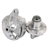 Monkey hub set silver with Dax brake drum 12mm axle