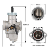 Carburetor Nibbi PE 28 Flange – Racing Version (PE28FL-SR)