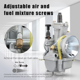 Carburateur Nibbi PWK 24 version Racing PWK24SP - argent
