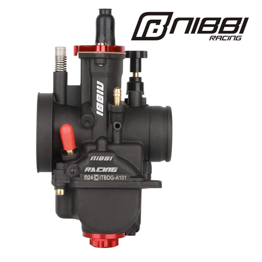 Carburateur Nibbi PWK 24 Racing – 24YJ (4-temps) avec Jet de Puissance Réglable