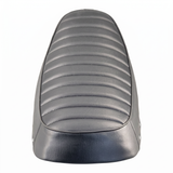 Dax saddle CT-70 style with 6 volt saddle plate - black