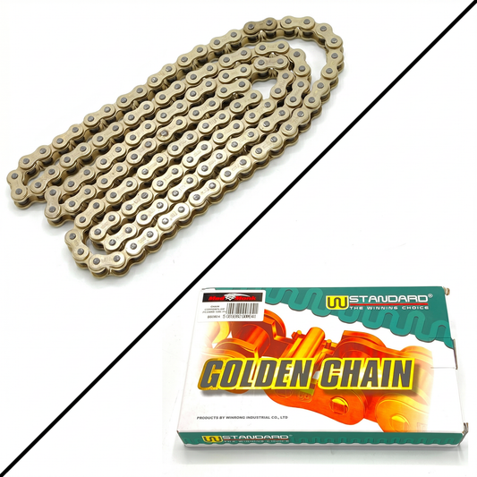 Chain gold-colored reinforced 420 128L from W-Standard