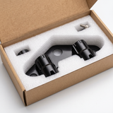 CNC gefreesde stuurklem zwart voor 12V Dax met Dax 6 Volt Look