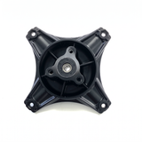 Complete naaf voorwiel voor Dax remschijf 12mm zwart