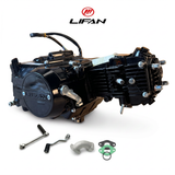Lifan 70cc Motorblock schwarz - Manuell - 4 Gänge Kickstart. Dax,. (72cc)