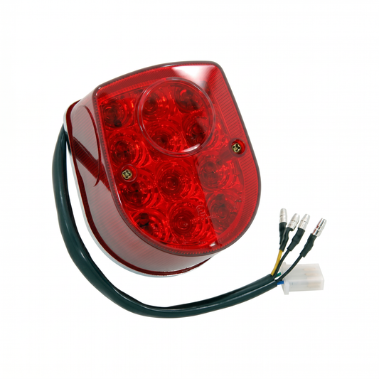 Achterlicht LED rood voor Dax met ingebouwde knipperlichten